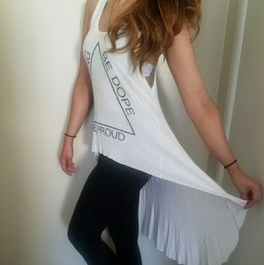 Graffic tank top